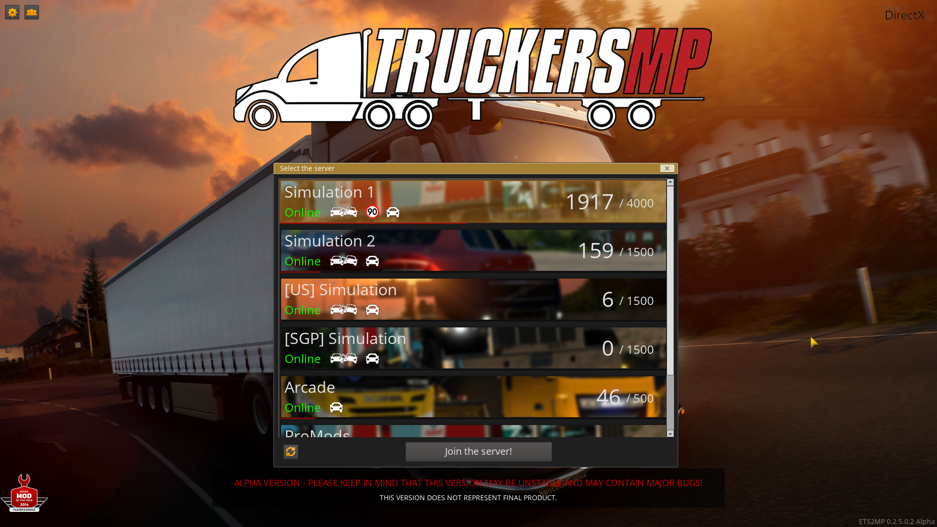 TruckersMP Servers